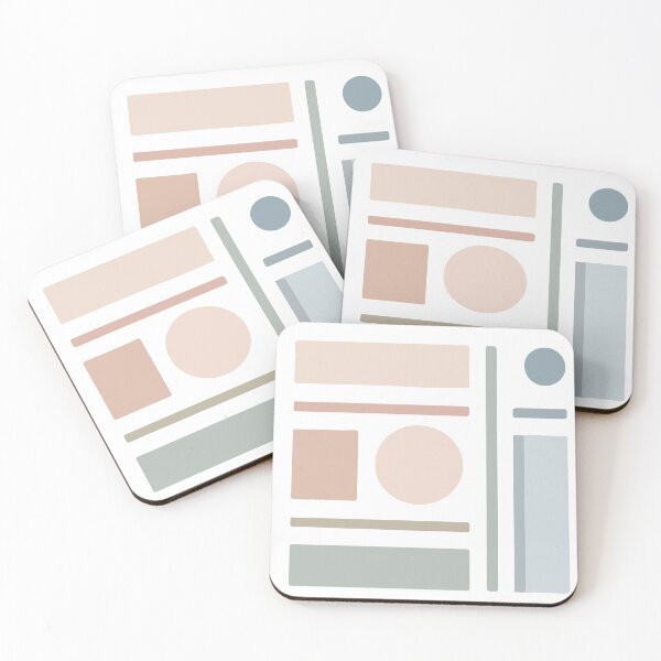 Item preview, Harmony of Pastel Shapes designed and sold by Antoine Dupuit.