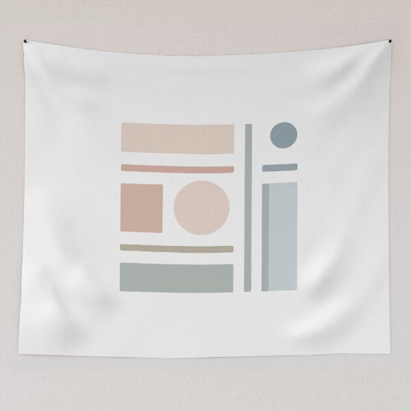 Item preview, Harmony of Pastel Shapes designed and sold by Antoine Dupuit.