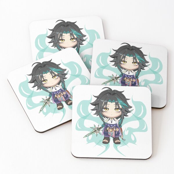 Item preview, Chibi Xiao Genshin Impact fanart ♥ designed and sold by Arilynluna.