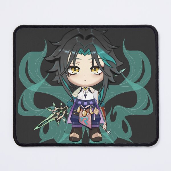 Item preview, Chibi Xiao Genshin Impact fanart ♥ designed and sold by Arilynluna.