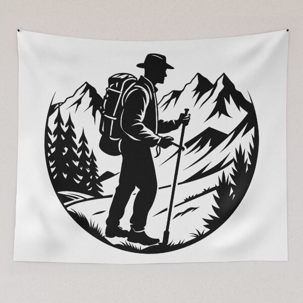 Item preview, sunset hiker  designed and sold by jkrphoto.