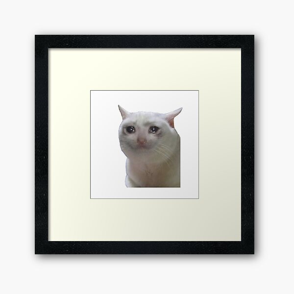 Item preview, Sad Cat Meme designed and sold by katikat.