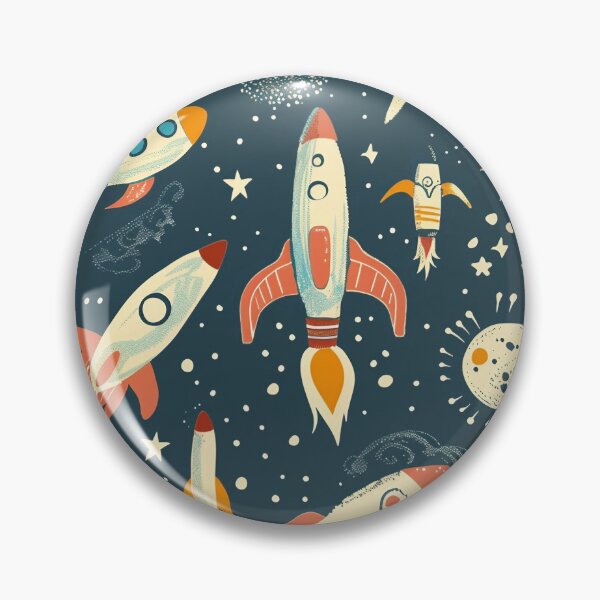 Item preview, Cute Rocket Ships designed and sold by dcrc.
