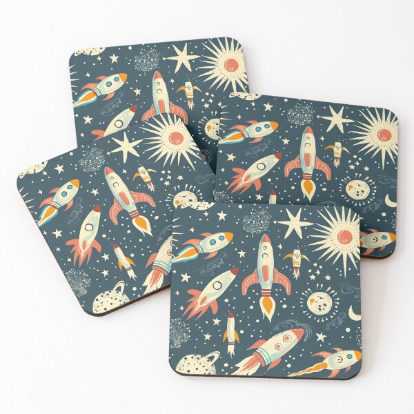 Item preview, Cute Rocket Ships designed and sold by dcrc.