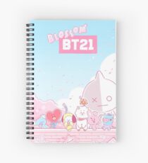 BT21 Frühlingsblüte Spiralblock