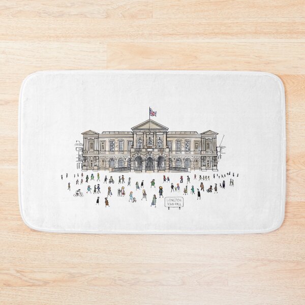 Item preview, Longton Town Hall, Stoke-On-Trent, Illustrated Tribute designed and sold by FoleyPottery.