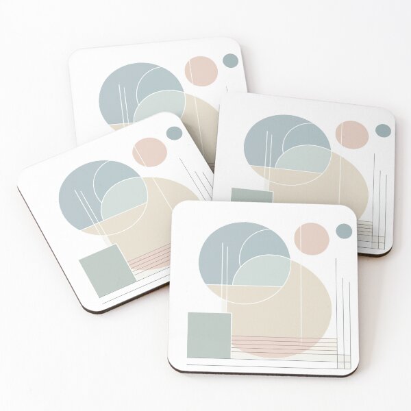 Item preview, Harmony of Pastel Shapes designed and sold by Antoine Dupuit.