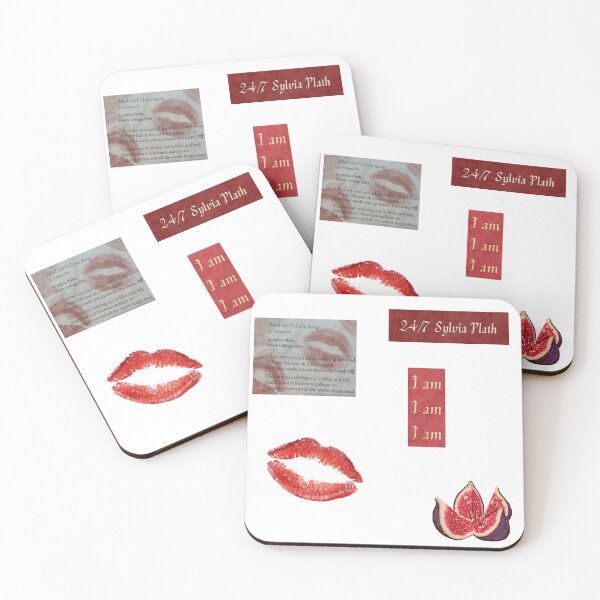 Item preview, Sylvia Plath Sticker Pack designed and sold by LarkaArt.