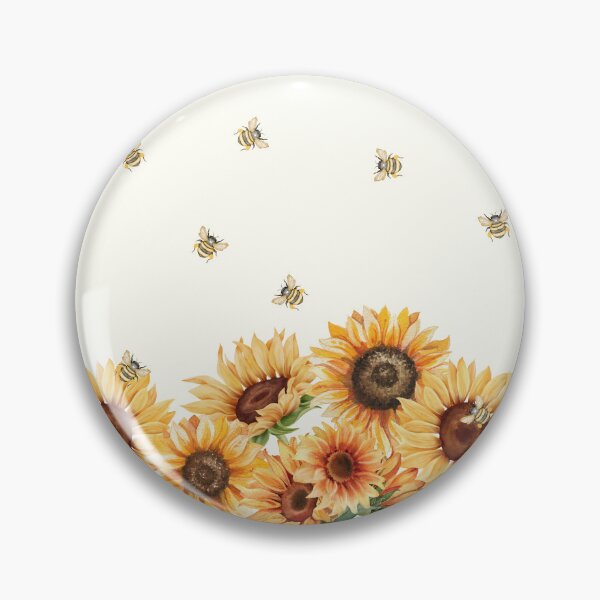 Item preview, COTTAGE SUMMER Sunflower Bees by MS designed and sold by SunlightStudios.