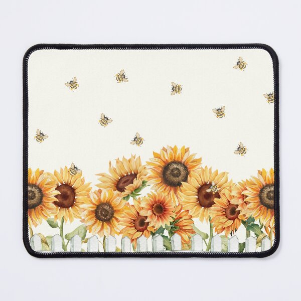 Item preview, COTTAGE SUMMER Sunflower Bees by MS designed and sold by SunlightStudios.
