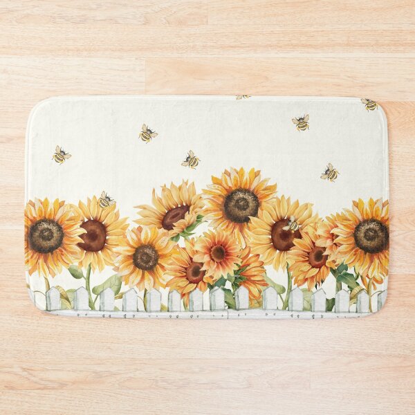 Item preview, COTTAGE SUMMER Sunflower Bees by MS designed and sold by SunlightStudios.