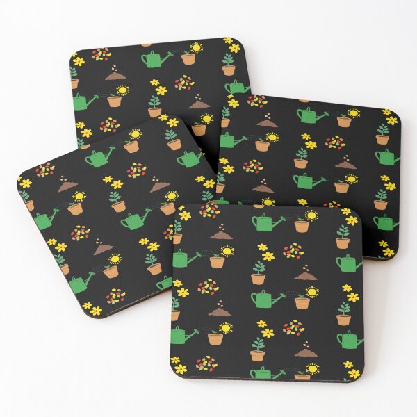 Item preview, gardening garden lover plants nature green flowers cute botanical sticker pack of 6 designed and sold by DesignYourWaystore.
