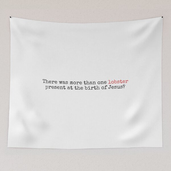 Item preview, There was more than one lobster (Love Actually quote) - Red version designed and sold by well0kthen.