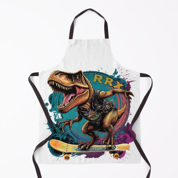 Item preview, t rex surfing skate designed and sold by aliraweb.
