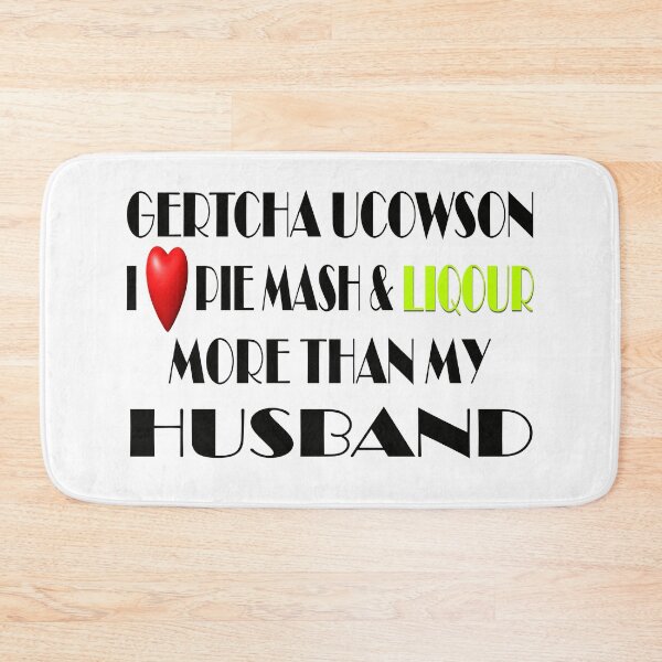 Item preview, I Love Traditional London Pie, Mash & Liquor V3a designed and sold by RetrospectUK.