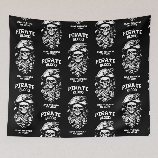 Item preview, Pirate blood runs through my veins (#23) [Create a set!] designed and sold by SolidEarthArt.