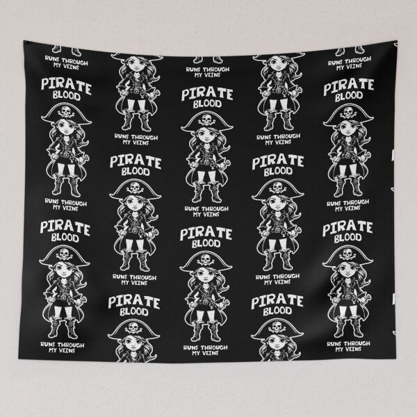 Item preview, Pirate blood runs through my veins (#24) [Create a set!] designed and sold by SolidEarthArt.