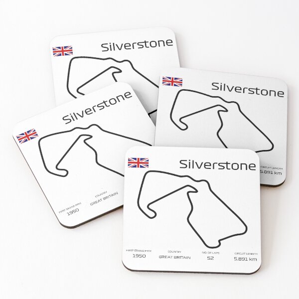 Item preview, Silverstone Grand Prix Track Stats designed and sold by IODesigns.