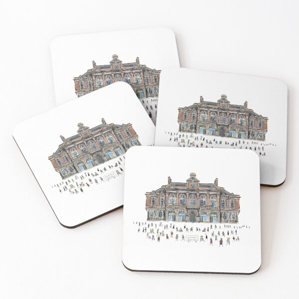 Item preview, Tunstall Town Hall, Stoke-On-Trent, Illustrated Tribute designed and sold by FoleyPottery.