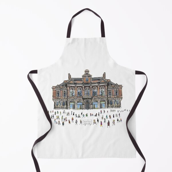 Item preview, Tunstall Town Hall, Stoke-On-Trent, Illustrated Tribute designed and sold by FoleyPottery.