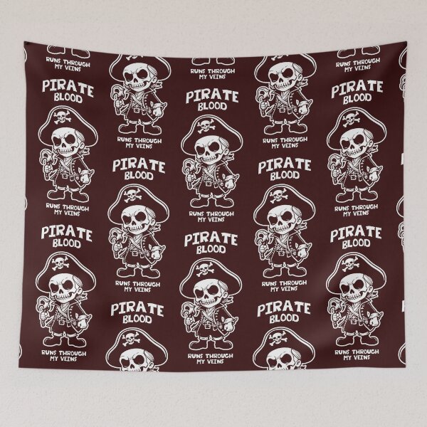 Item preview, Pirate blood runs through my veins (#25) [Create a set!] designed and sold by SolidEarthArt.