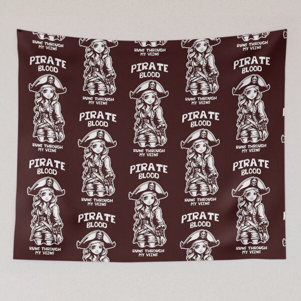 Item preview, Pirate blood runs through my veins (#26) [Create a set!] designed and sold by SolidEarthArt.