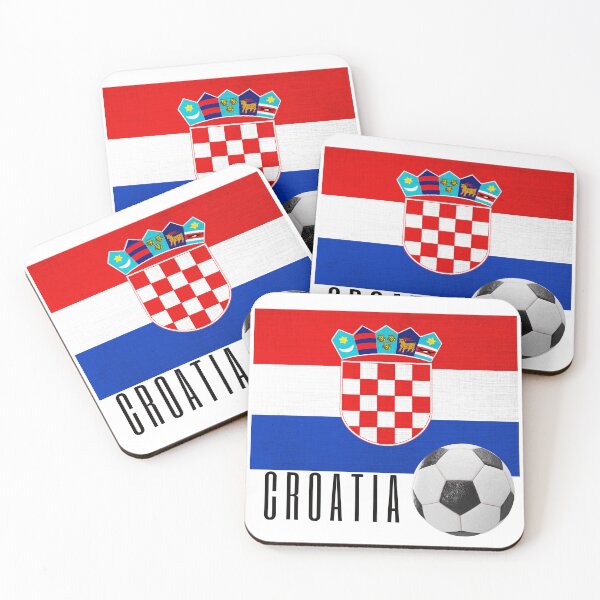 Item preview, Flag of Croatia with a Football designed and sold by Frasmosa.