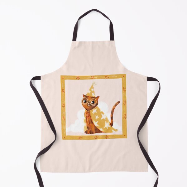 Aperçu de l'œuvre Chat Orange Tabby Wizard - Jaune créée et vendue par saamerry.