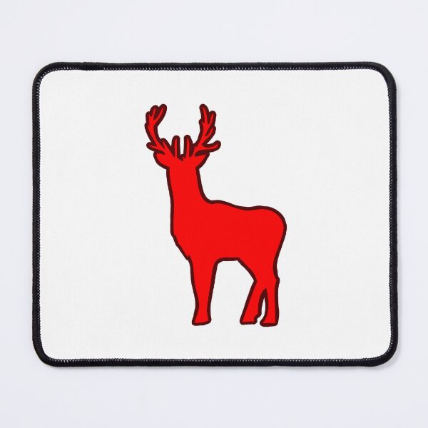 Item preview, Maroon and Orange Deer Figure designed and sold by morgankeiky.