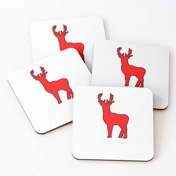 Item preview, Maroon and Orange Deer Figure designed and sold by morgankeiky.