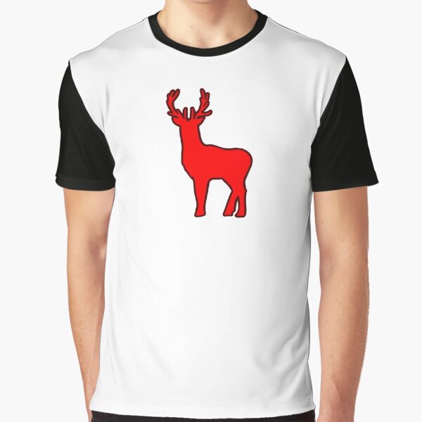 Item preview, Maroon and Orange Deer Figure designed and sold by morgankeiky.