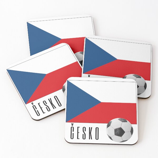 Item preview, Flag of Czechia with a Football designed and sold by Frasmosa.