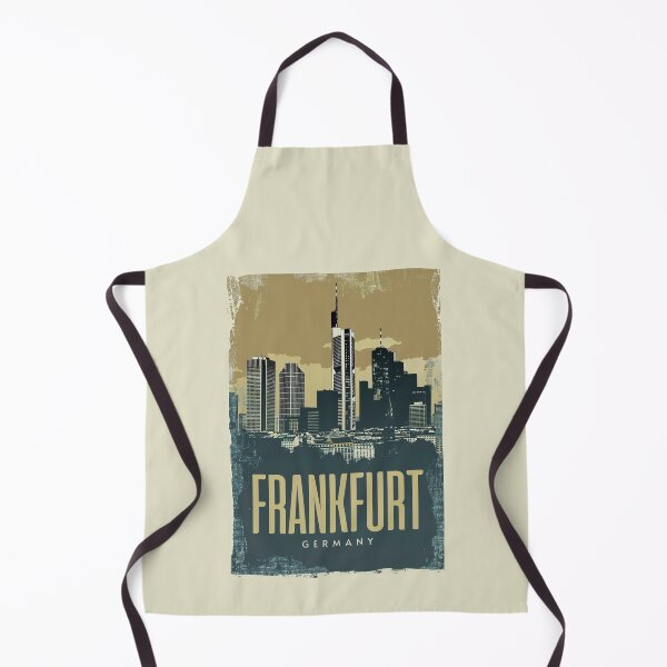 Item preview,  A Vintage Travel Illustration of Frankfurt - Germany  designed and sold by GoodOldVintage.