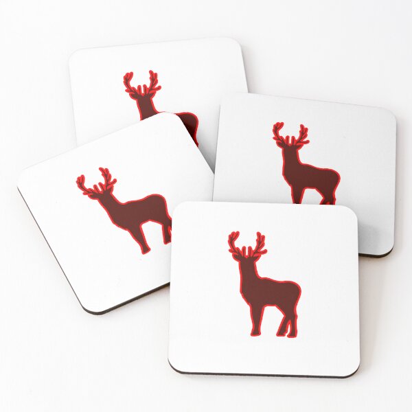 Item preview, Orange and Maroon Deer Figure designed and sold by morgankeiky.