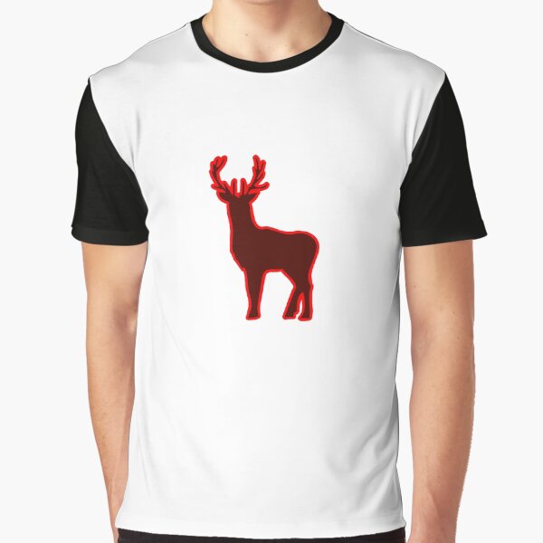 Item preview, Orange and Maroon Deer Figure designed and sold by morgankeiky.