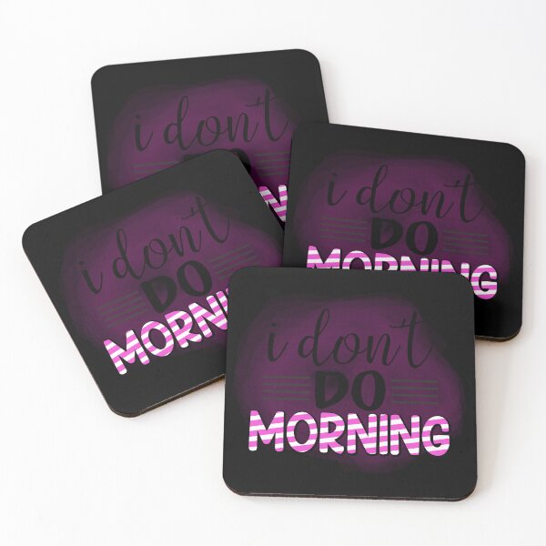 Item preview, I don't do Morning designed and sold by lucidfrog.