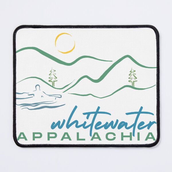 Item preview, Whitewater Appalachia Watercolor Text designed and sold by park-land.