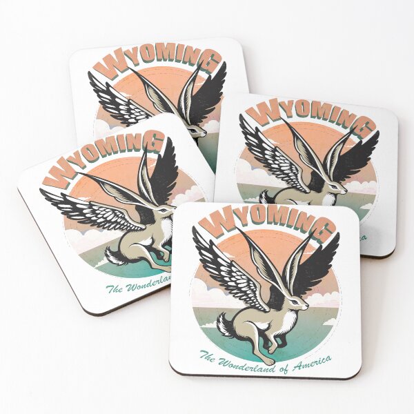 Item preview, Jackalope - Wyoming's Cryptid designed and sold by StandOutApparel.