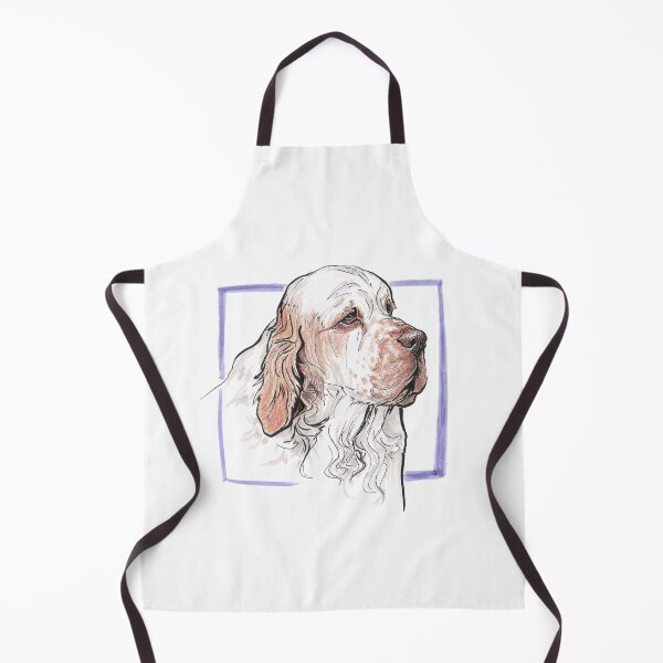 Item preview, Clumber Spaniel Dog Art Pet Portrait Cute Sketch designed and sold by edrawings38.