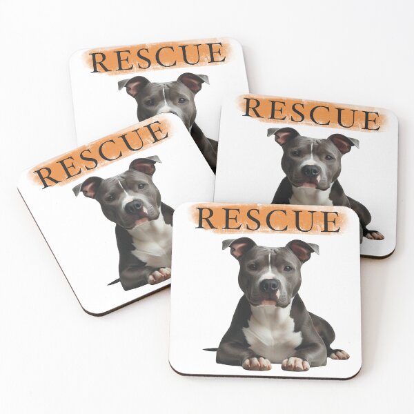 Item preview, pitbull rescue designed and sold by ArtDjevel.