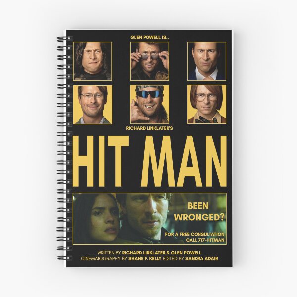 Item preview, HIT MAN MOVIE POSTER designed and sold by mikceys.