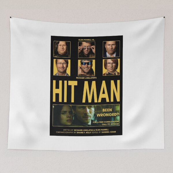 Item preview, HIT MAN MOVIE POSTER designed and sold by mikceys.