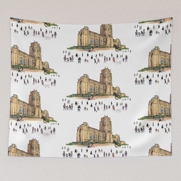 Item preview, Liverpool Anglican Cathedral, Illustrated Tribute designed and sold by FoleyPottery.