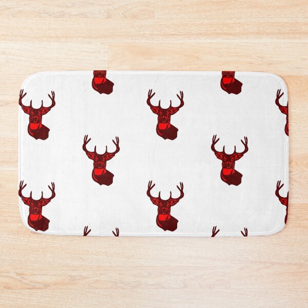 Item preview, Maroon and Orange Deer Head designed and sold by morgankeiky.