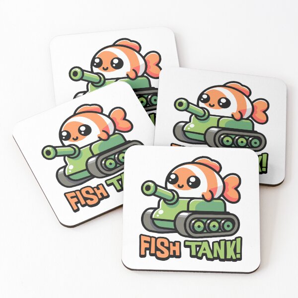 Item preview, Fish Tank! Kawaii Cute Fish Pun designed and sold by PMCreative.