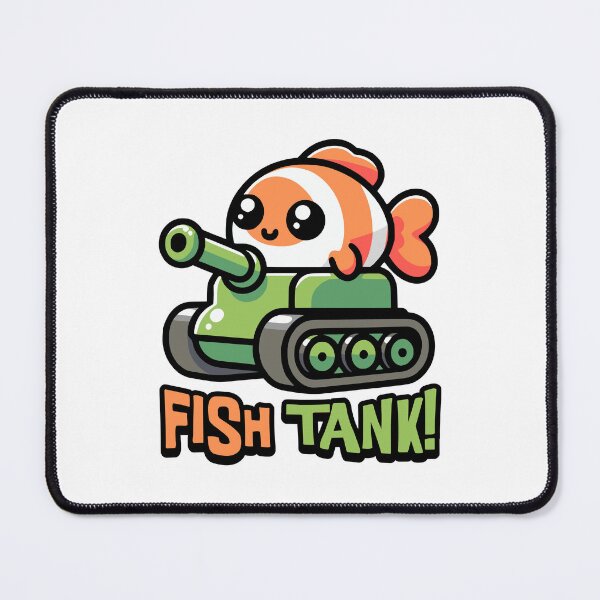 Item preview, Fish Tank! Kawaii Cute Fish Pun designed and sold by PMCreative.