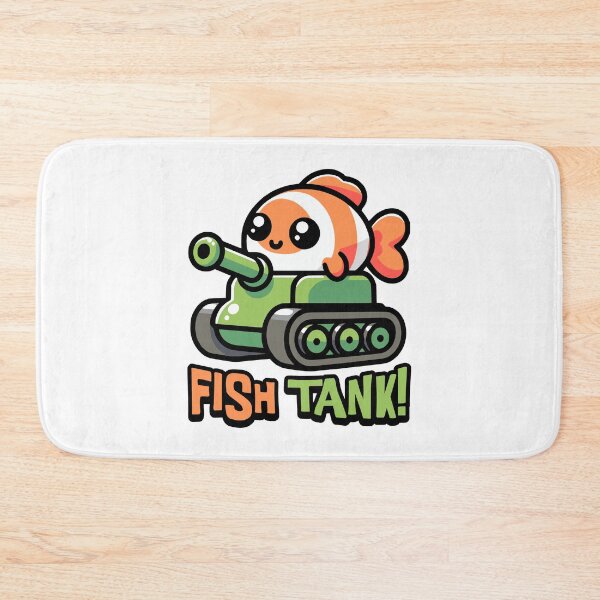 Item preview, Fish Tank! Kawaii Cute Fish Pun designed and sold by PMCreative.