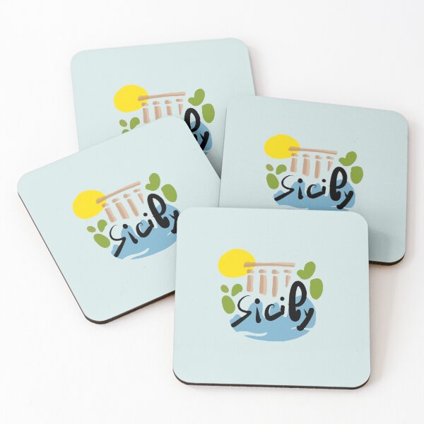 Item preview, Sicily Island Illustration | Italy designed and sold by Covo Studio.
