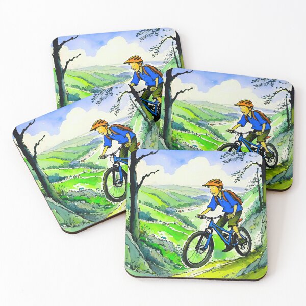 Artikelvorschau, Mountainbiker erobert die Highlands entworfen und verkauft von GrizzlyCollective.
