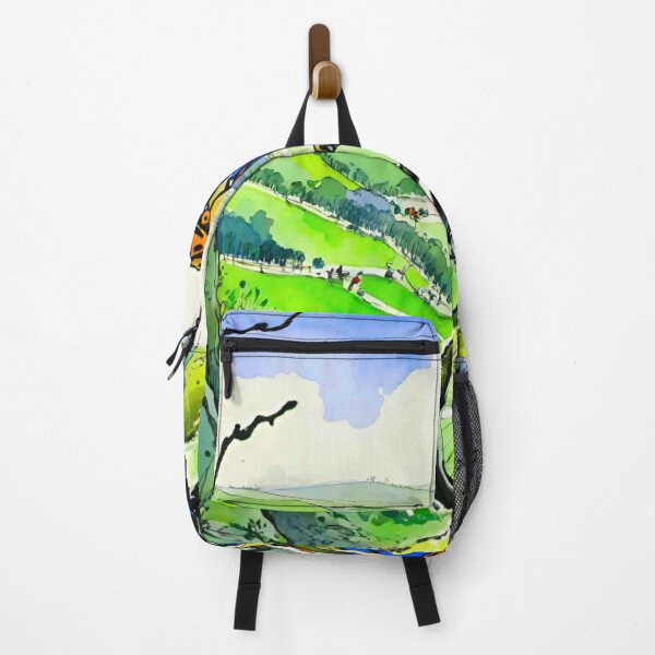 Item preview, Mountain Bike Rider Smashing the Highlands designed and sold by GrizzlyCollective.